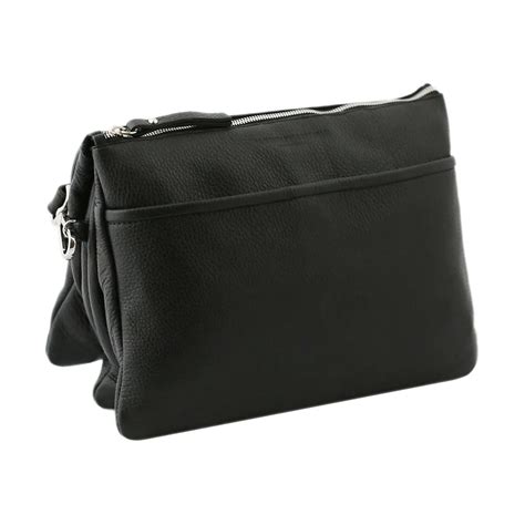 borsa disel nera|borsa a pelle tracolla.